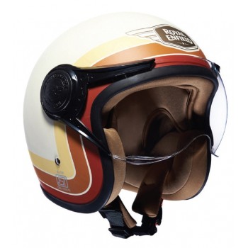 ROYAL ENFIELD bukósisak - Border Stripes Helmet - White