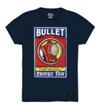 ROYAL ENFIELD T-shirt, NŐI - T-SHIRT BULLET, női