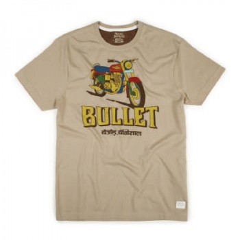 ROYAL ENFIELD Póló shirt - T SHIRT BULLET